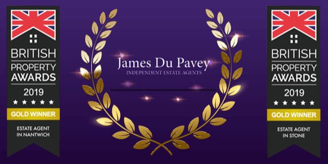 James Du Pavey have just won The British Property Award for Stone and Nantwich.