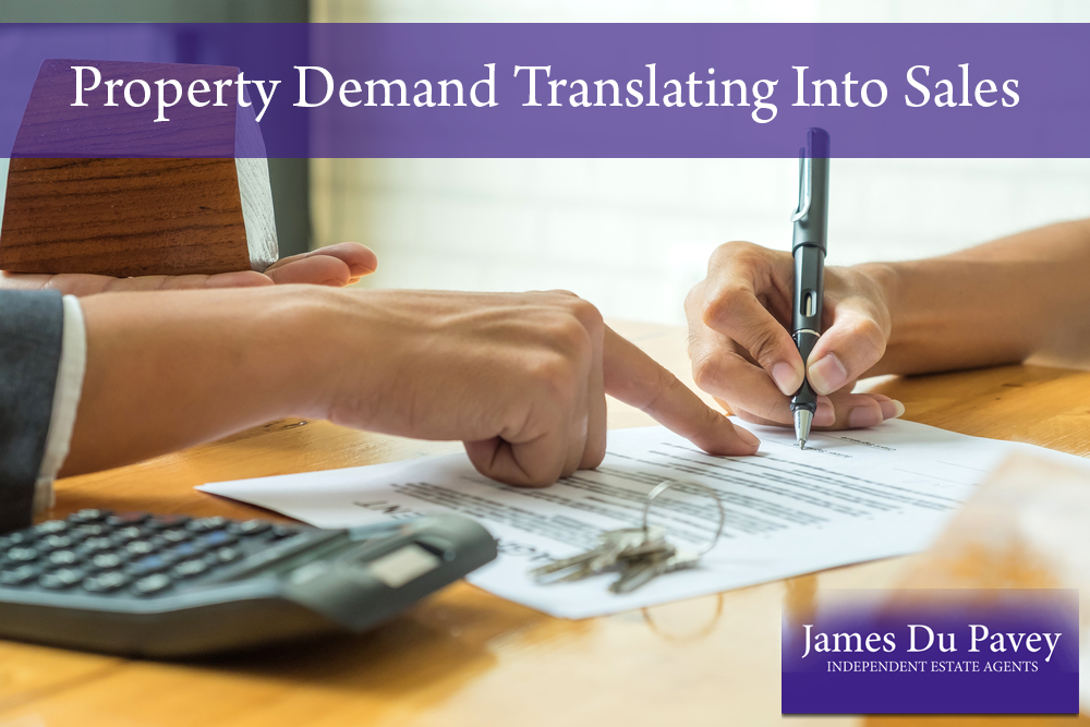 Property Demand Translating Into Sales