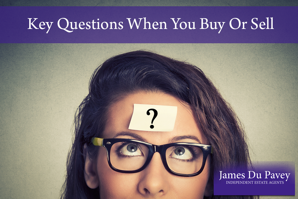 Key Questions When You Buy Or Sell