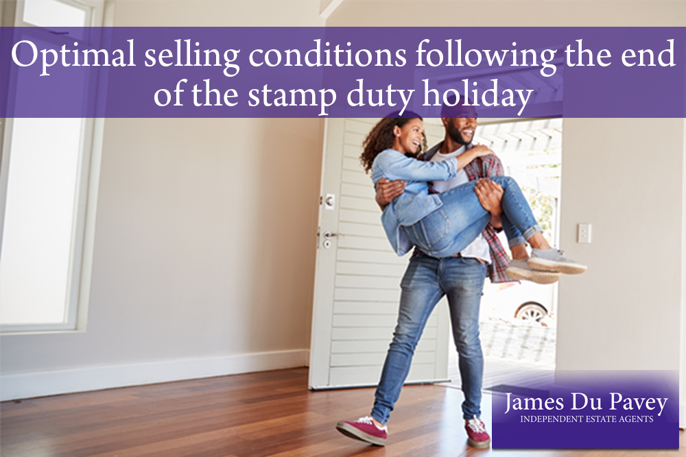 Optimal selling conditions following the end of the stamp duty holiday