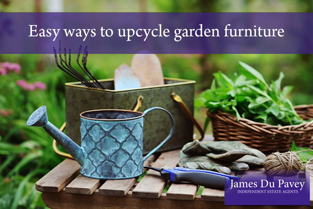 Easy ways to upcycle garden furniture