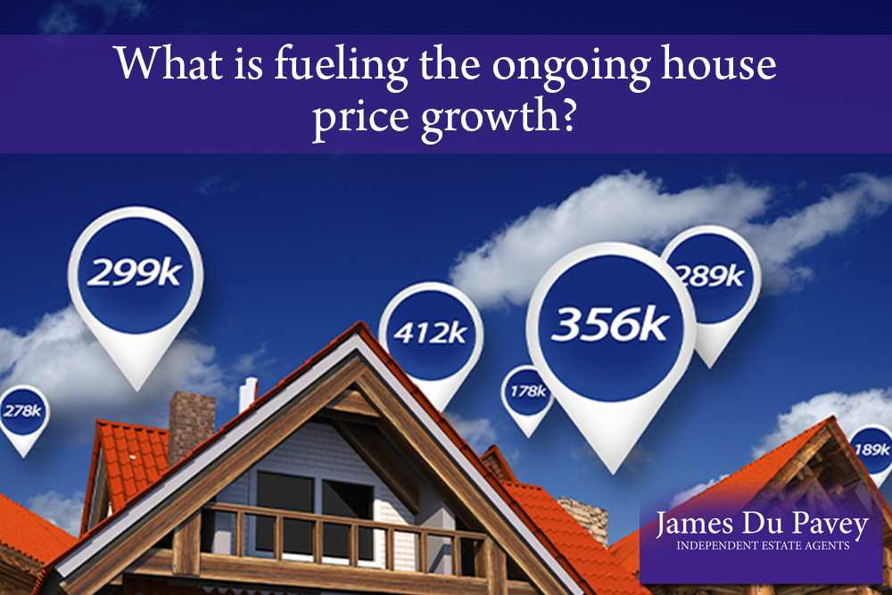 What is fueling the ongoing house price growth?