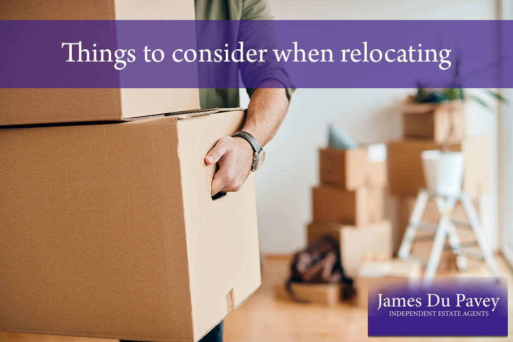 Things to consider when relocating